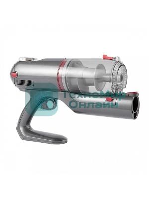 Пылесос вертикальный BQ VCA0102H серый/синий, питание от аккумулятора, 50 Вт, уборка сухая, пылесборник 0,45 л, работа от АКБ max 45 мин.