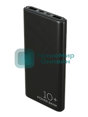 Портативный аккумулятор More choice (4610196408625) PB11-10 - 10000mAh черный