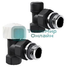Набор термостатический угловой Royal Thermo Design 1/2