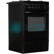 Плита газовая Лысьва ГП 400 МС СТ-2у черный, конфорок 4 шт, духовка 57 л, 50 см x 85 см x 60 см (без крышки)