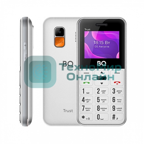 Мобильный телефон BQ 1866 Trust белый