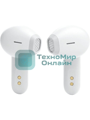 Наушники TWS JBL Wave Flex белый, вкладыши, Bluetooth, до 8 ч