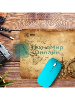 Коврик для мыши Cactus Antique map 220x180x2мм (CS-MP-P08XS)