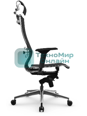 Кресло Метта Samurai S-3.051 MPES эко.кожа/сетка с подголов. крестов. металл хром