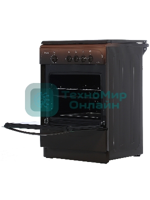 Плита газовая Gefest ПГ 1200-С7 К89 коричневый, конфорок 4 шт, духовка 63 л, 60 см x 85 см x 60 см