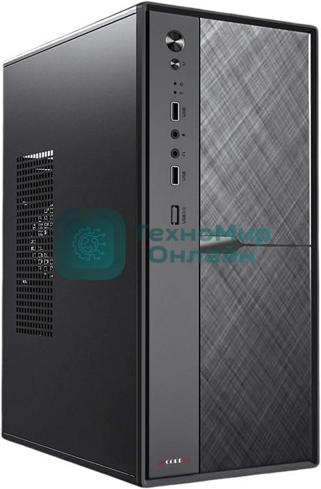 Корпус ACCORD ACC-1603, Mini-Tower, чёрный