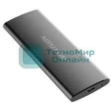 Внешний SSD Hikvision HS-ESSD-T200N, 512G, USB Type-C 3.1, R/W 450 МБ/с / 400 МБ/с, черный
