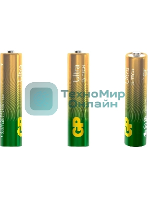 Батарея GP Ultra Alkaline 24AUA21-2CRSBC2 AAA (2шт)