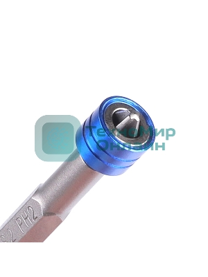 Бита PATRIOT PH2, с магнитным держателем крепежа, сталь S2, длина 50 мм, 2шт в блистере