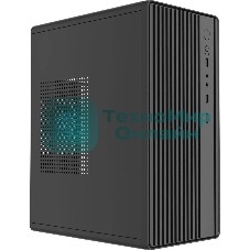 Компьютерный корпус Accord ACC-M258-01B черный без БП mATX 4x120мм 2xUSB2.0 audio
