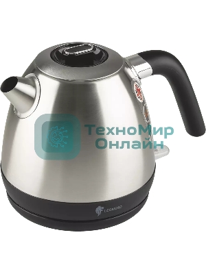 Чайник электрический Leonord LE-1504 (1,2 л) стальной