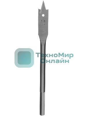 Сверло по дереву Сибртех перовое, 14 мм