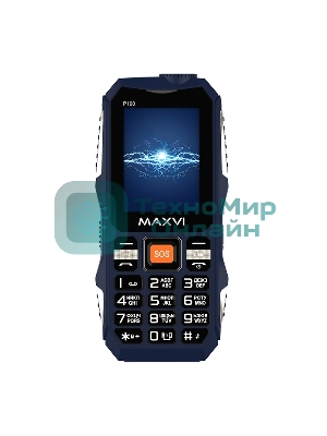 Мобильный телефон Maxvi P100 синий