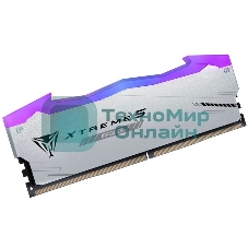 Оперативная память Patriot Viper Xtreme 5, DDR5, 32Gb (2x16GB), 6000MHz, CL30, DIMM, с радиаторами, RGb, серебристый