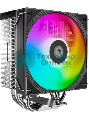 Кулер для процессора ID-COOLING FROZN A410 SE ARGb черный 120мм алюминий/медь 2000rpm 27.2db 180W 152мм