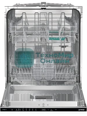 Встраиваемая посудомоечная машина Gorenje GV642D90, черный, 59.8 см, 14 компл., 45 дБ, класс A+++