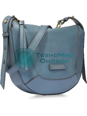 Сумка женская The Bridge Fedora 04320501/KP голубая натур.кожа
