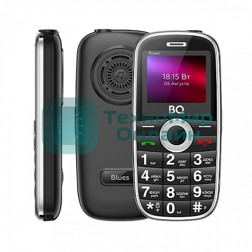 Мобильный телефон BQ 1867 Blues черный