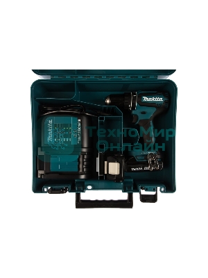 Аккумуляторная дрель-шуруповерт Makita DHP485SYE б\щет, 18В, 2х1.5 А·чLi-ion, БЗП-13мм,0-500\1900об\м, 50\25Нм