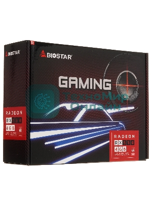Видеокарта Biostar AMD Radeon RX 550 4Gb RX550-4GB PCI-E 128bit GDDR5 1100/6000 DVIx1 HDMIx1 DPx1 HDCP Ret