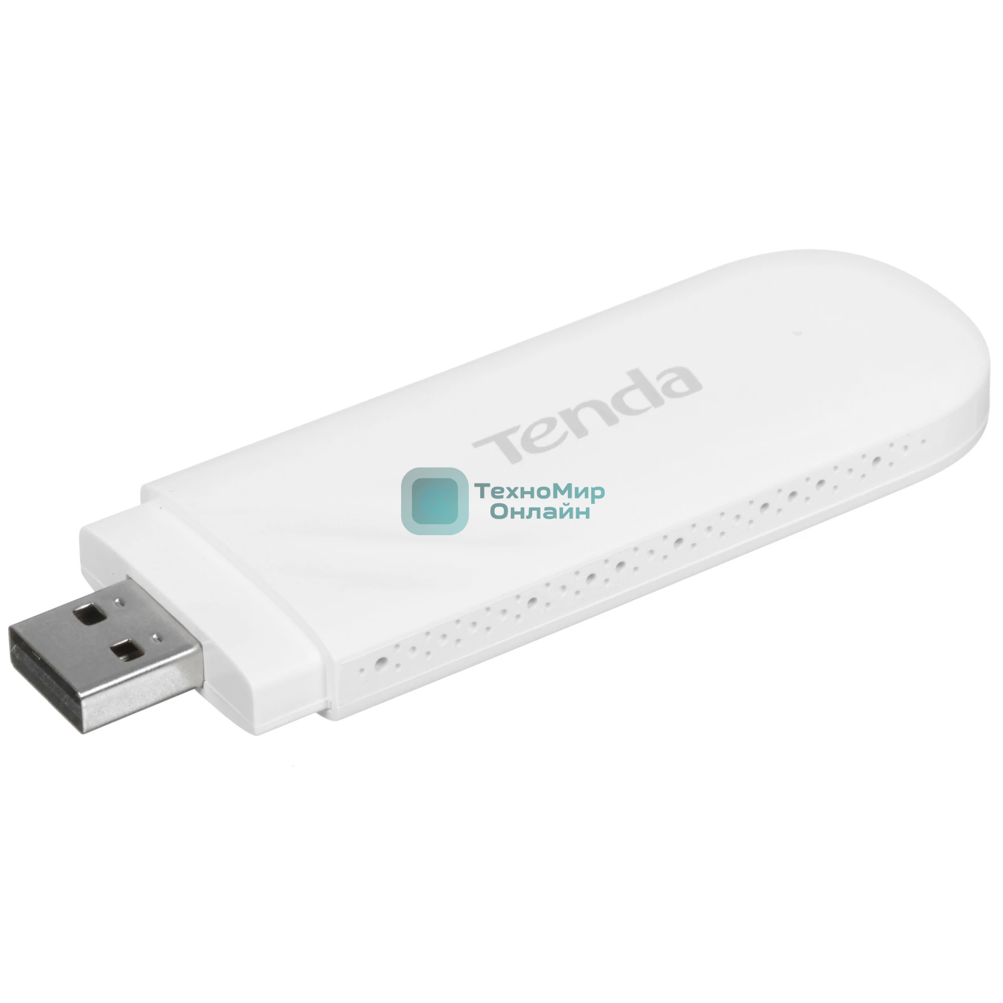 USB-модем Tenda 4G01, LTE Cat.4 150 Мбит/с, интерфейс USB2.0, белый