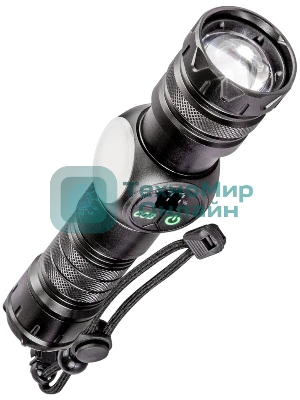 Фонарь КОСМОС KOC812Lit черный