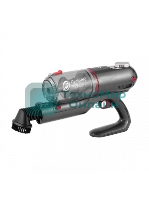 Пылесос вертикальный BQ VCA0102H серый/синий, питание от аккумулятора, 50 Вт, уборка сухая, пылесборник 0,45 л, работа от АКБ max 45 мин.