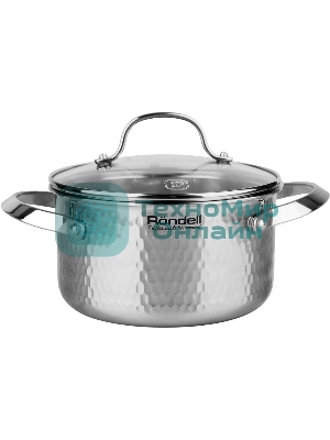 Кастрюля Rondell RainDrops RDS-1295 с/кр 24 см 5,6 л