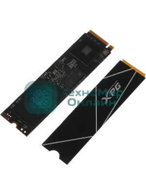 Накопитель SSD ADATA XPG GAMMIX BLADE S70, 2Tb, PCIe 4.0 x4, M.2 2280, NVMe, R/W 7400/6400