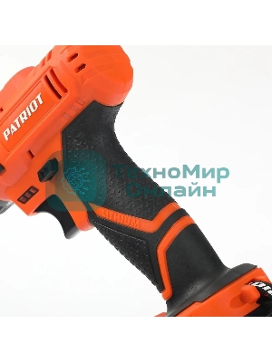 Дрель-шуруповерт Patriot BR 187UES, Аккумуляторная, 18В, 2 АКБ, Кейс