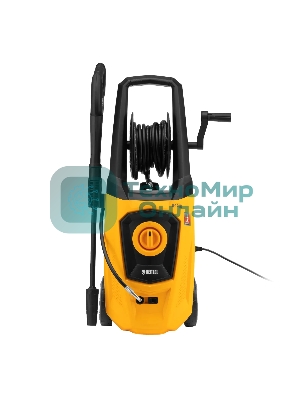 Моечная машина высокого давления Denzel R-170D, 2000 Вт, 170 бар, 360 л/ч, с барабаном