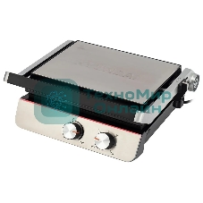 Гриль электрический Hyundai HYG-5047 2200Вт черный/черный