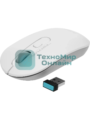 Мышь беспроводная A4Tech Fstyler FG20S белый/серый, 2000 dpi, радиоканал, USB, кнопки - 3