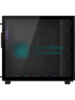 Компьютерный корпус Gigabyte Gb-AC400G черный без БП ATX 2xUSB 3.0 1xUSB3.1 audio bott PSU