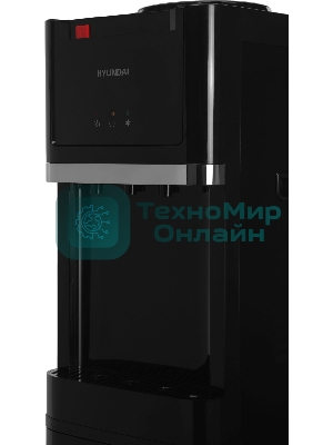 Кулер Hyundai H-WD3410E напольный, электронный, черный