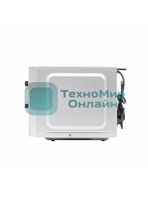 Микроволновая печь General Electronics GE-MS120W белый, 20 л, 700 Вт, переключатели - поворотный механизм