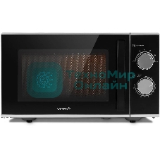 Микроволновая печь Vitek VT-MW0823 серебристый/черный, 23 л, 900 Вт, переключатели - поворотный механизм