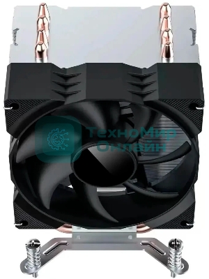 Устройство охлаждения(кулер) Digma D-CPC130-PWM1 Soc-AM5/AM4/1151/1200/1700 черный 4-pin Al+Cu 130W OEM