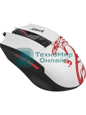 Мышь проводная A4Tech Bloody L65 Max белый, 12000 dpi, USB, кнопки - 7