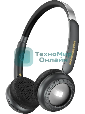 Беспроводные наушники MONSTER N-tune mini 01 черный, накладные, Bluetooth, до 50 ч