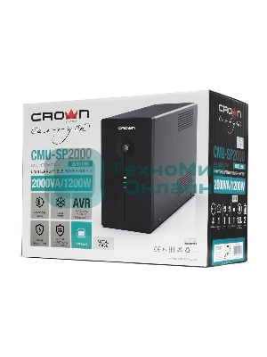 Источник бесперебойного питания Crown CMU-SP2000EURO USB