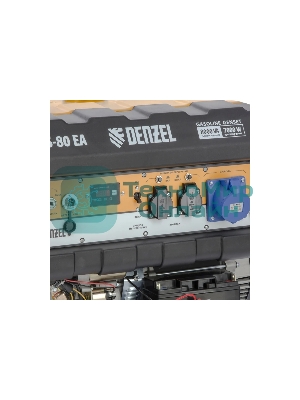 Электрогенератор бензиновый Denzel PS 80 EA, 8 кВт, 85 дБ, 90 кг