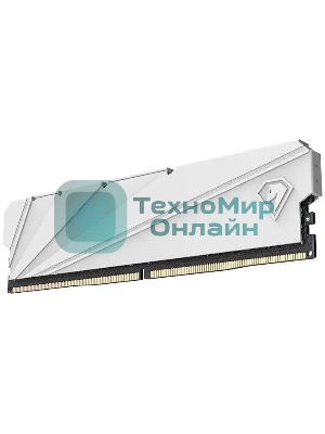 Оперативная память NETAC Shadow S, DDR4, 32Gb (2x16 GB), 3200 MHz, CL16, DIMM, радиатор, белый