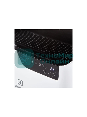 Кондиционер мобильный Electrolux EACM-09 GT/N6 9000 BTU, 24 м², 50 дБ, охлаждение, обогрев, осушение, белый