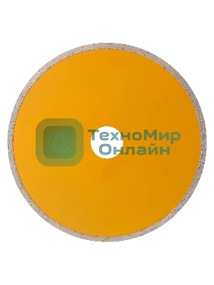 Диск алмазный отрезной Denzel ф180 х 22,2 мм, сплошной, мокрое резание