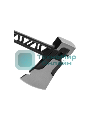 Топор цельнокованый Denzel 600 г, двухкомпонентная обрезиненная рукоятка