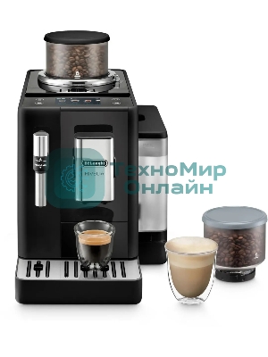 Кофемашина автоматическая Delonghi EXAM440.35.B черный, исп. кофе - молотый/зерновой 1,4 л, 1450 Вт, 19 Бар