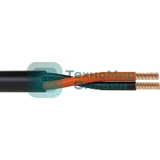 Кабель акустический 300 м, 16 AWG HighFlex, 1.5 мм2, диаметр 7.7мм, медь 84 x 0,15 мм, черный, бухта