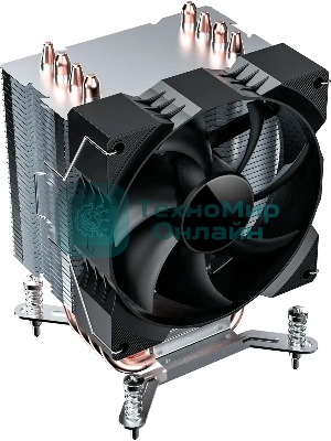 Устройство охлаждения(кулер) Digma D-CPC130-PWM1 Soc-AM5/AM4/1151/1200/1700 черный 4-pin Al+Cu 130W OEM