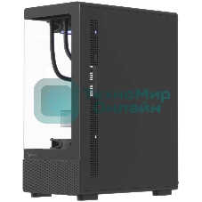 Корпус Formula Crystal Z1CM Plus AR v2 черный без БП mATX 5x120мм 1xUSB3.0 audio bott PSU